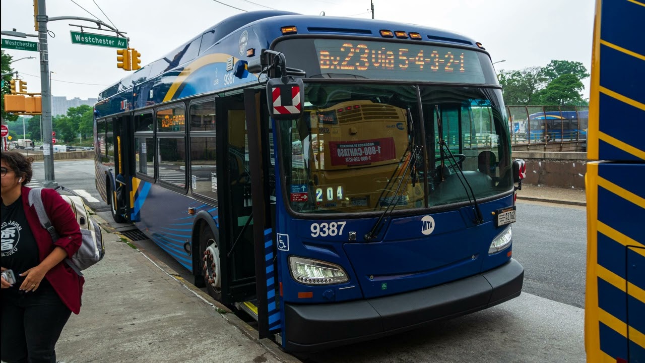 MTA Bus: 2023 New Flyer XD40 #9387 [Audio Recording]