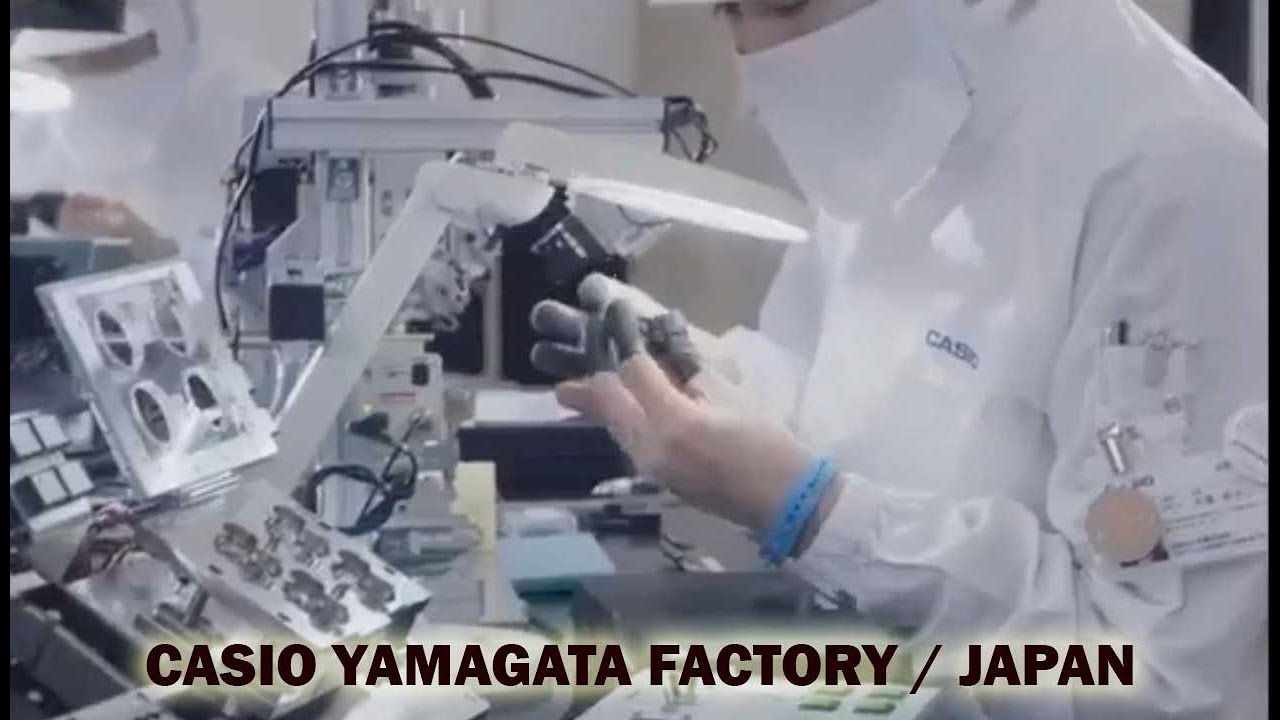 F&aacute;brica da CASIO no Jap&atilde;o - Como &eacute; feita a produ&ccedil;&atilde;o dos rel&oacute;gios da CASIO