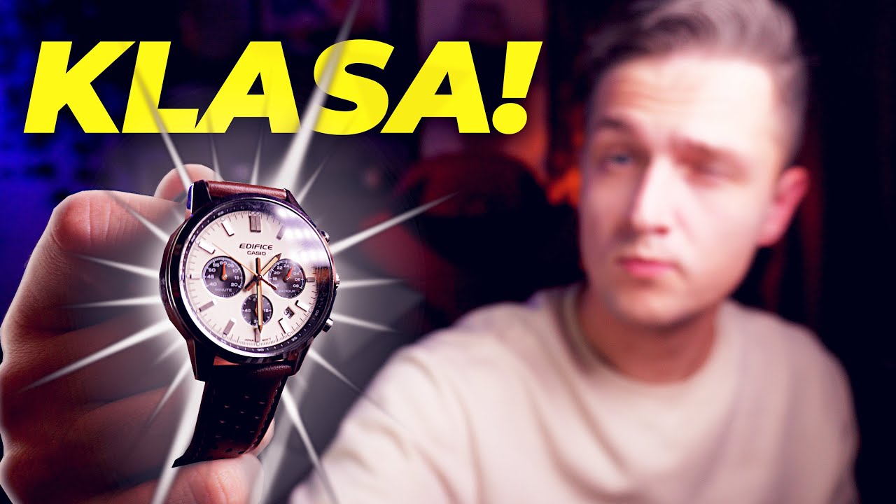 CZY TO NAJLEPSZY CHRONOGRAF CASIO? RECENZJA ZEGARKA EDIFICE EFR-575 + KONKURS [1/2]