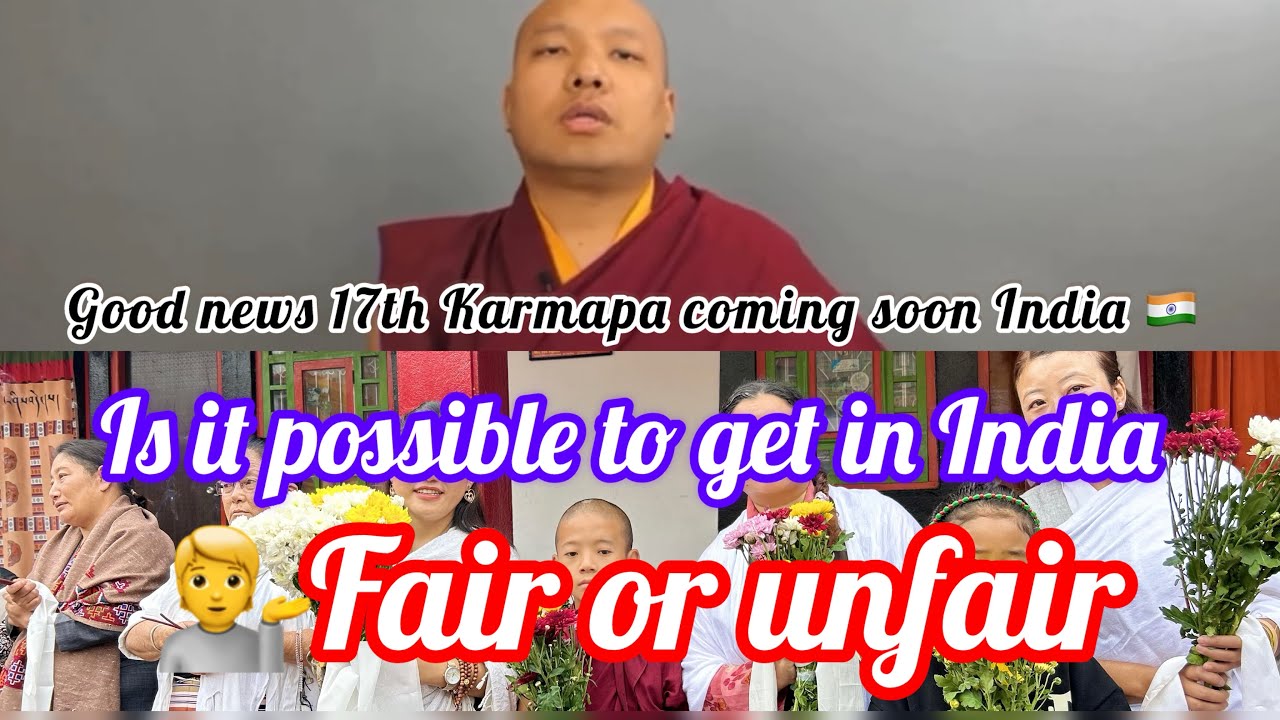 17th Karmapa will be soon in India/ everyone waiting to welcome back to India 🇮🇳 