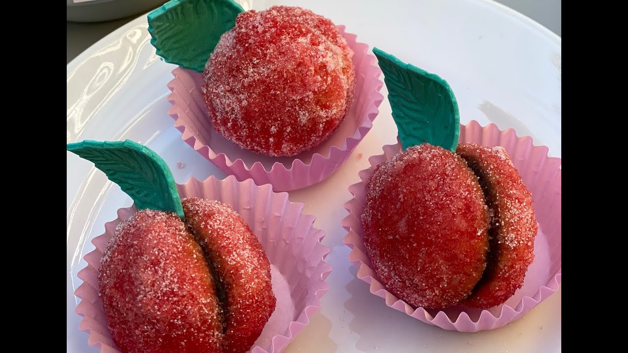 PESCHE DOLCI con crema al cioccolato e bagna all'alchermes - ricetta facile e super collaudata!!
