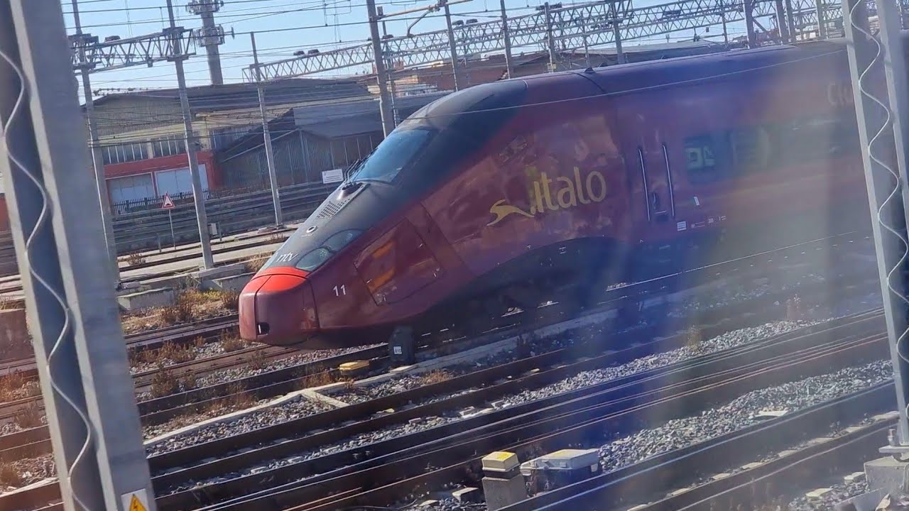 Reise mit dem Zug von Napoli nach Rome Italy 🇮🇹🇮🇹🇮🇹🇮🇹