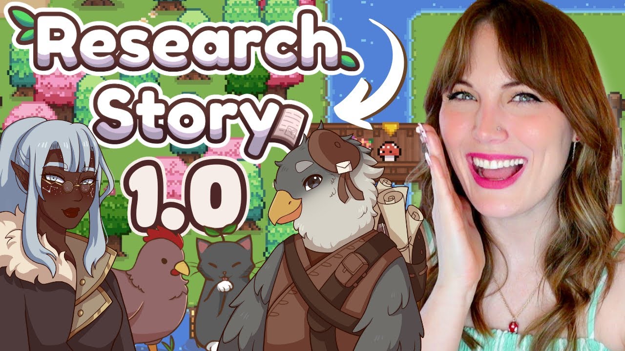 🌱FIRST LOOK at RESEARCH STORY Full Release: A Cute Creature Collection Farming Sim!
