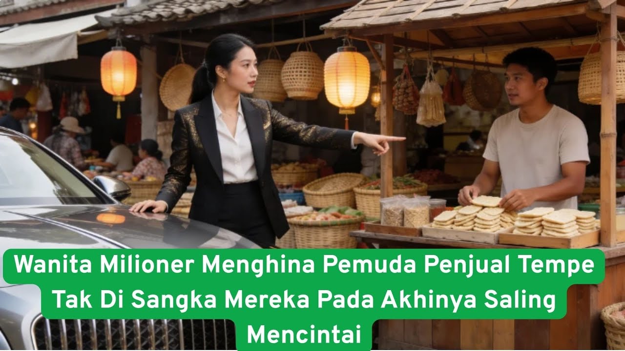 Wanita Milioner Menghina Pemuda Penjual Tempe Tak Di Sangka Mereka Pada Akhinya Saling Mencintai 