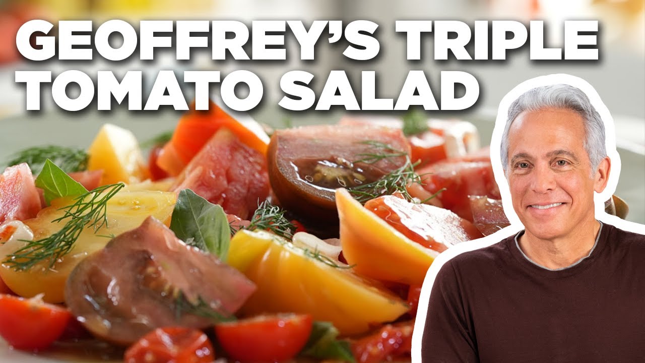Geoffrey Zakarian's Triple Tomato Salad | The Kitchen | Food Network