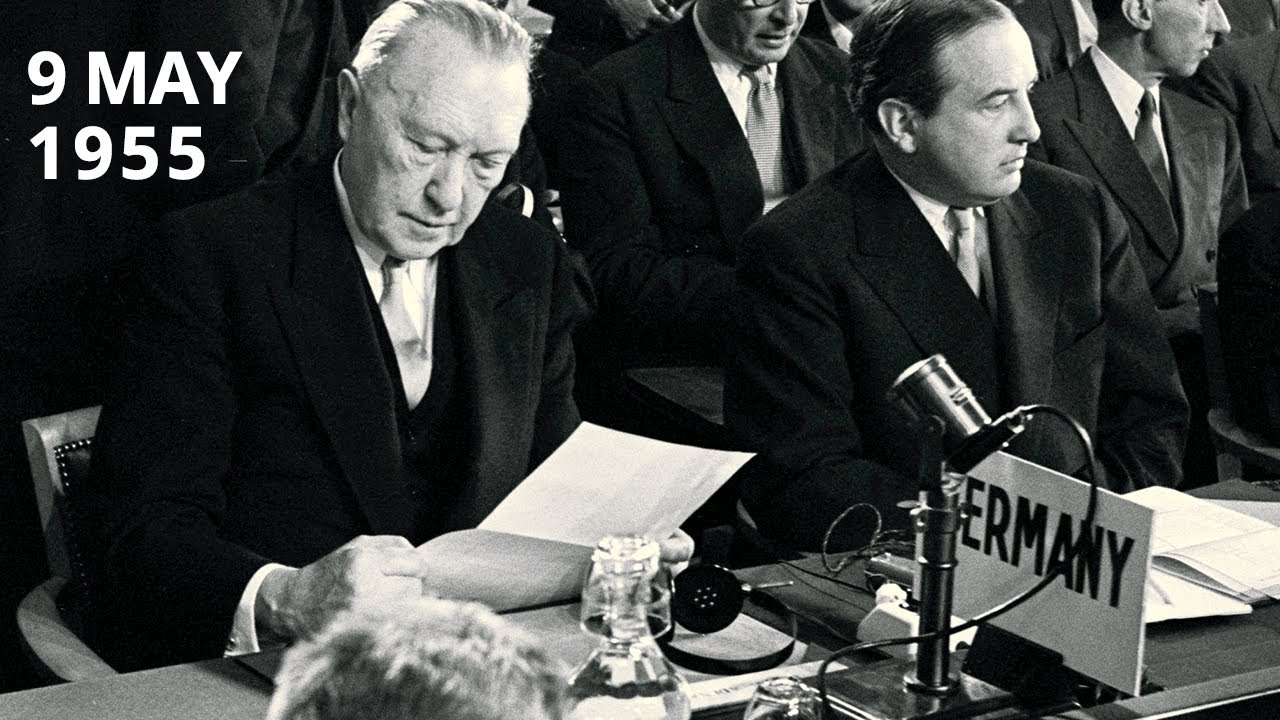 Accession of the Federal Republic of Germany 🇩🇪  to NATO | 09 MAY 1955