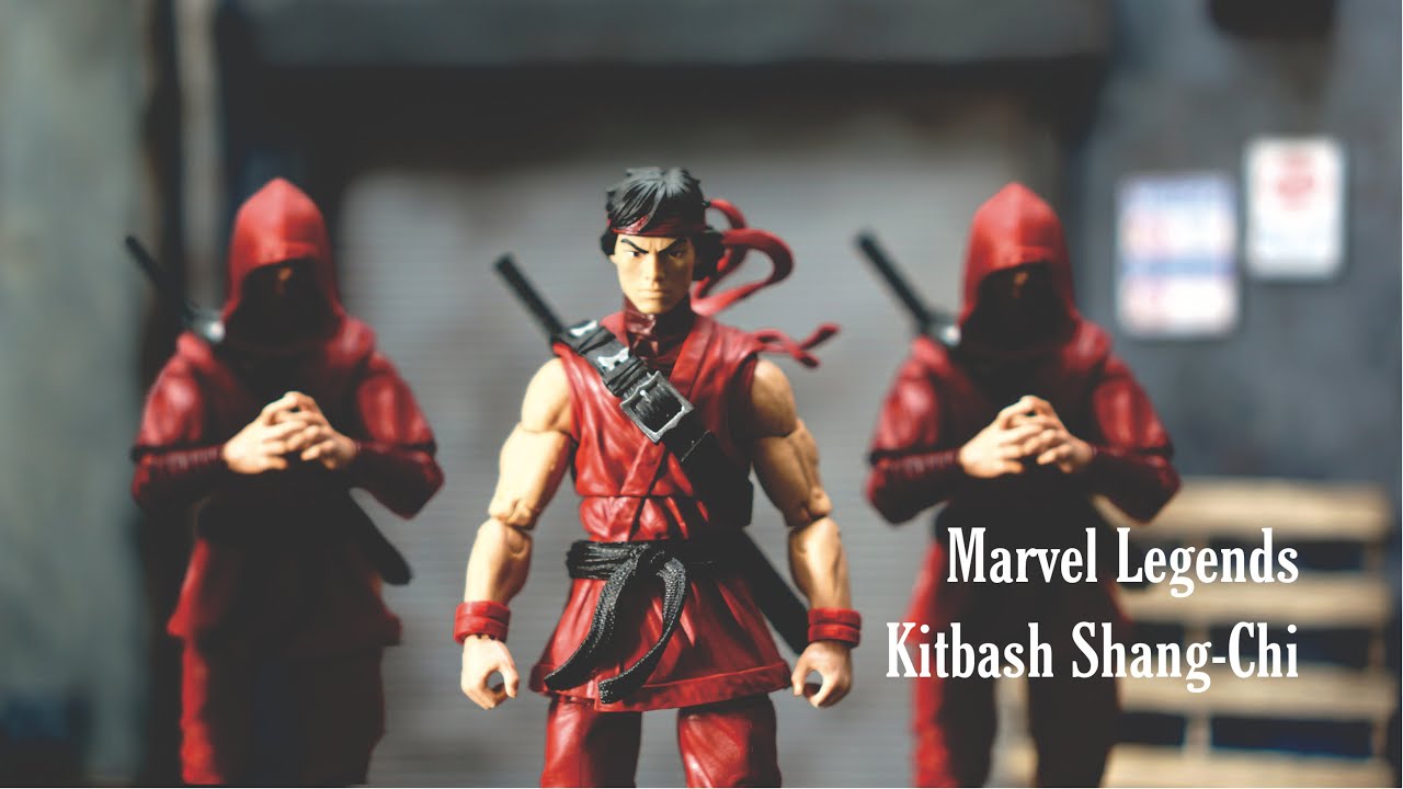 Marvel Legends Shang-Chi Kitbash (Red Ninja)