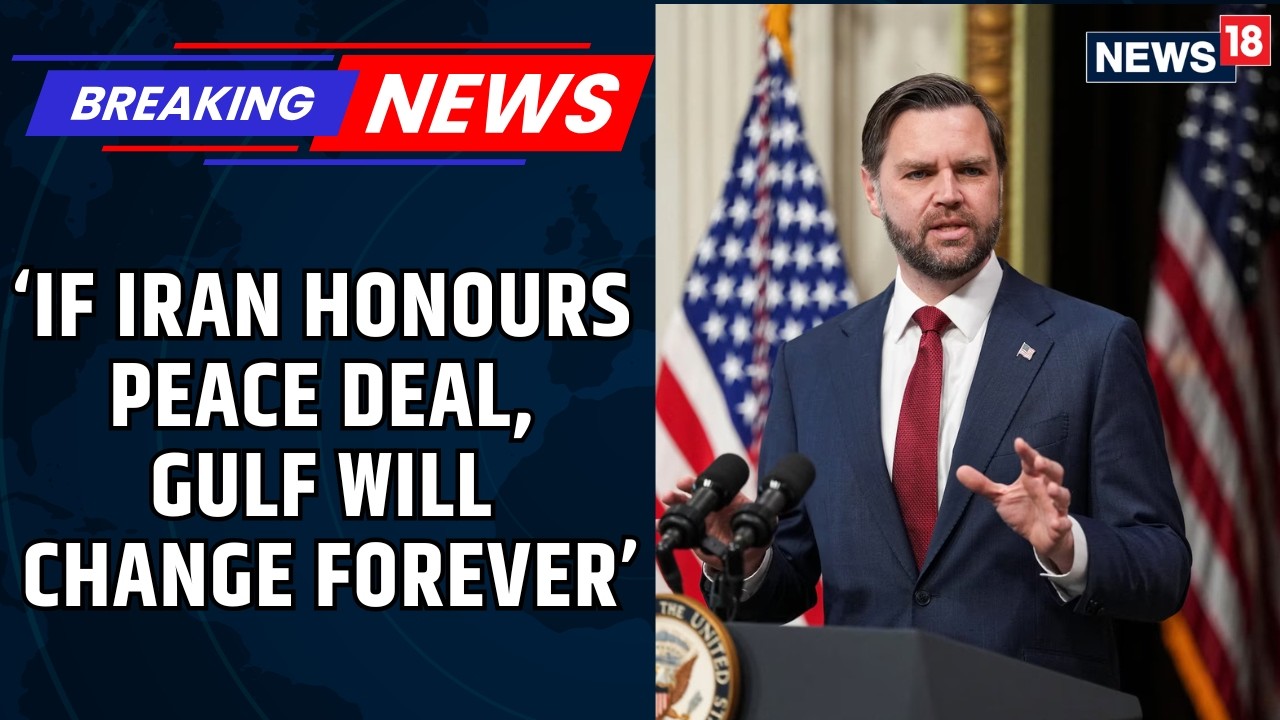 US IRAN WAR IS OVER! Vice President JD Vance Drops BIG Statement On Middle-East | TRENDING | News18