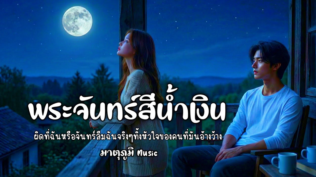 พระจันทร์สีน้ำเงิน Cover - เติ้ล ตะวัน | เพลงฟังสบายๆ สไตล์ มาตุภูมิ Music