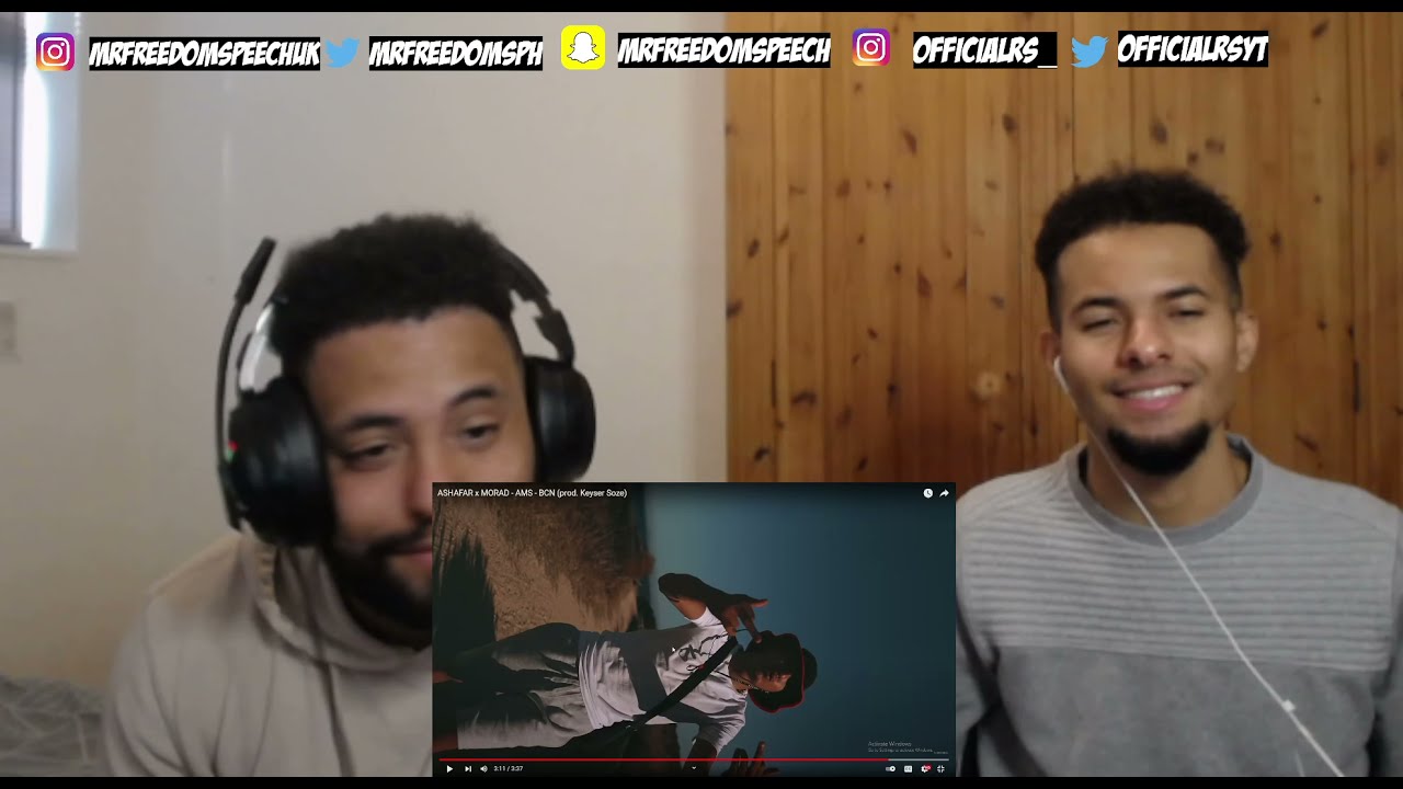 *UK🇬🇧REACTION* 🇳🇱 🇪🇸 DUTCH/Spanish RAP ASHAFAR x MORAD - AMS - BCN