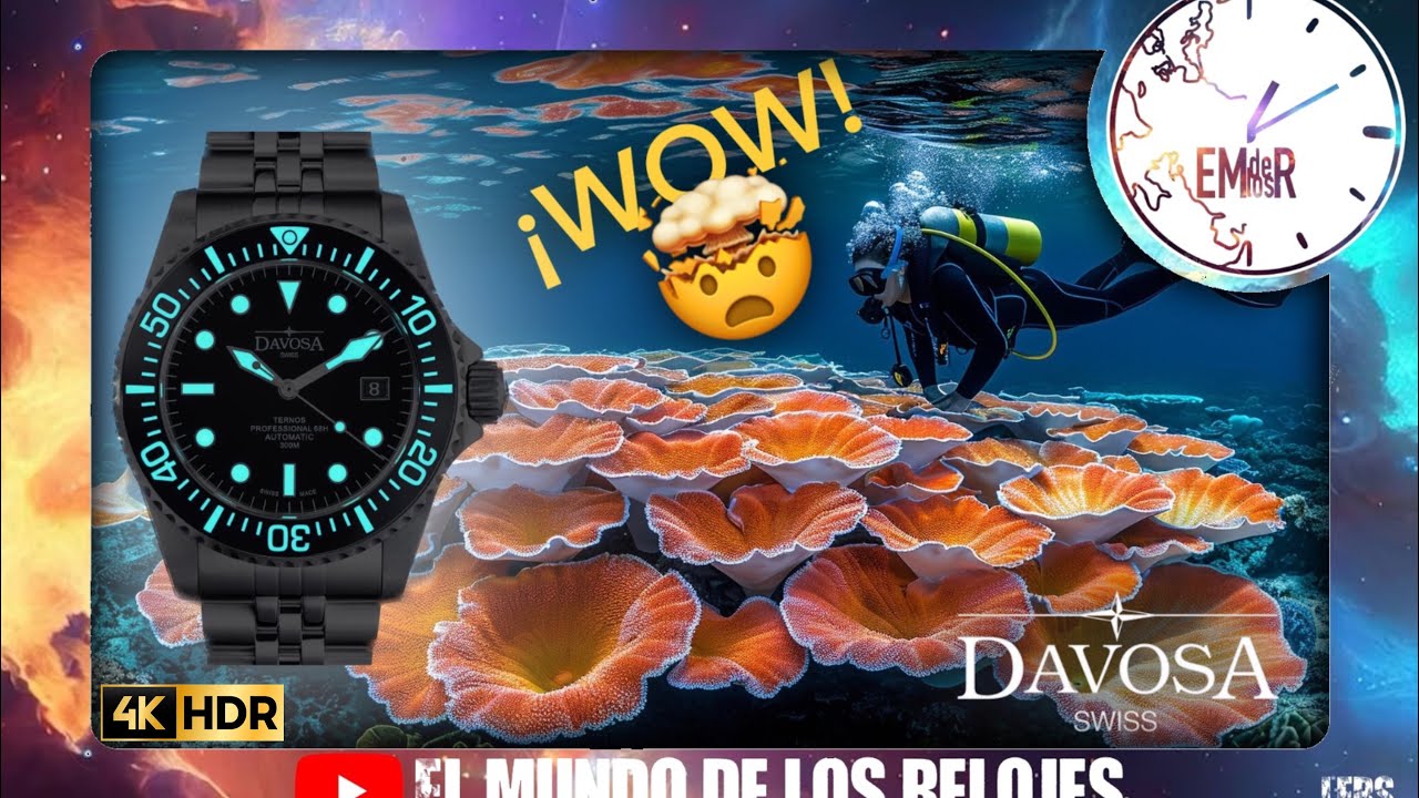🤯 ¡BRUTAL! - 68 HORAS de Reserva de Autonomía REALES / RELOJ DAVOSA TERNOS PROFESSIONAL 68h