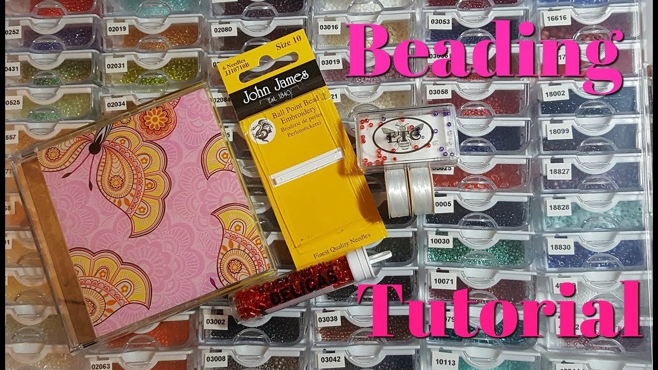 Flosstube #95 All about beads...and a tutorial!!!