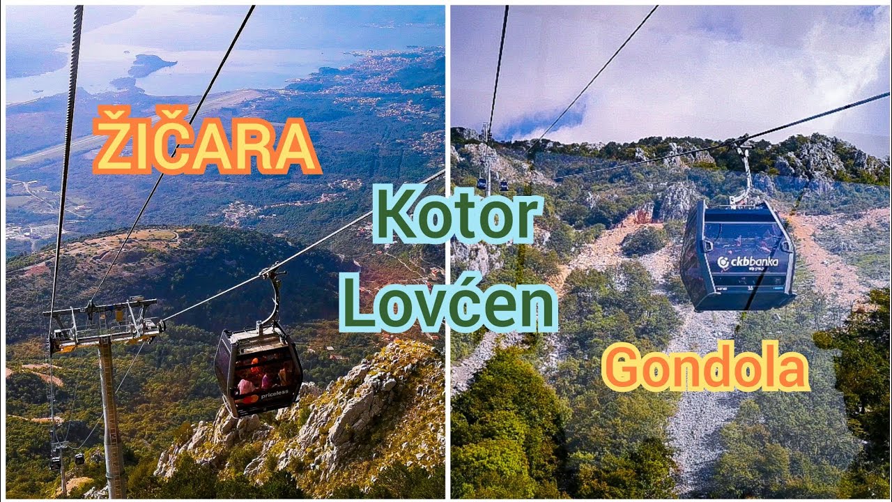ŽIČARA  KOTOR - LOVĆEN: Ovako izgleda vožnja gondolom od Kotora do Lovćena 🚡