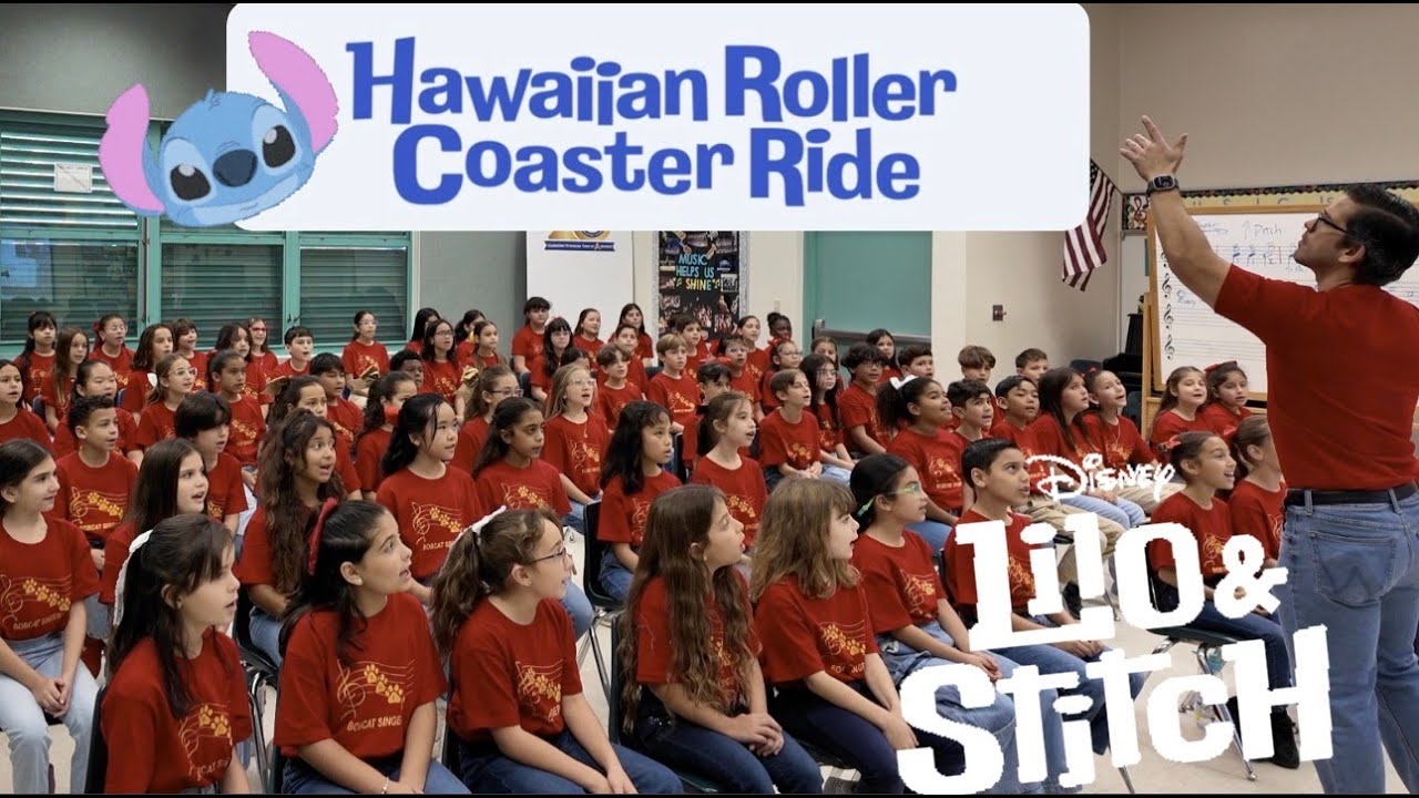 Hawaiian Roller Coaster Ride (from Disney's Lilo & Stitch) - BGEC Elementary Chorus