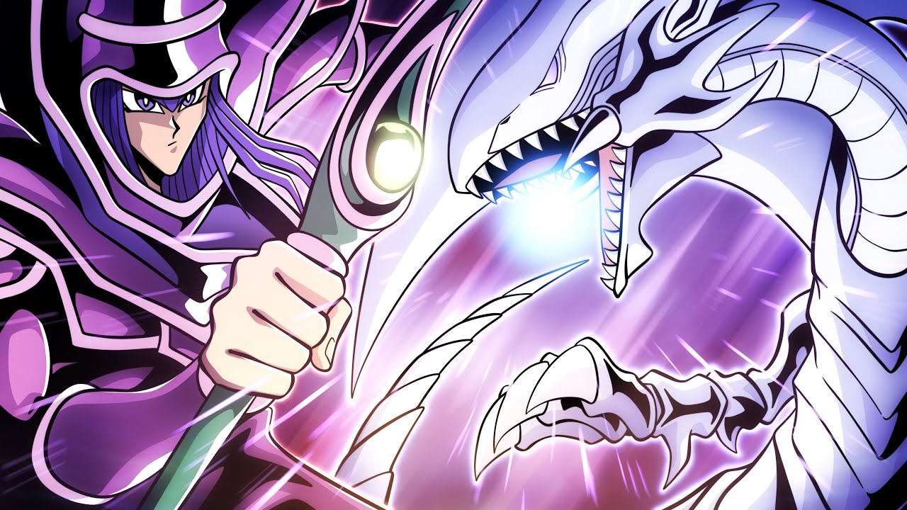 Blue Eyes White Dragon vs Dark Magician REMATCH in Yu-Gi-Oh! Master Duel