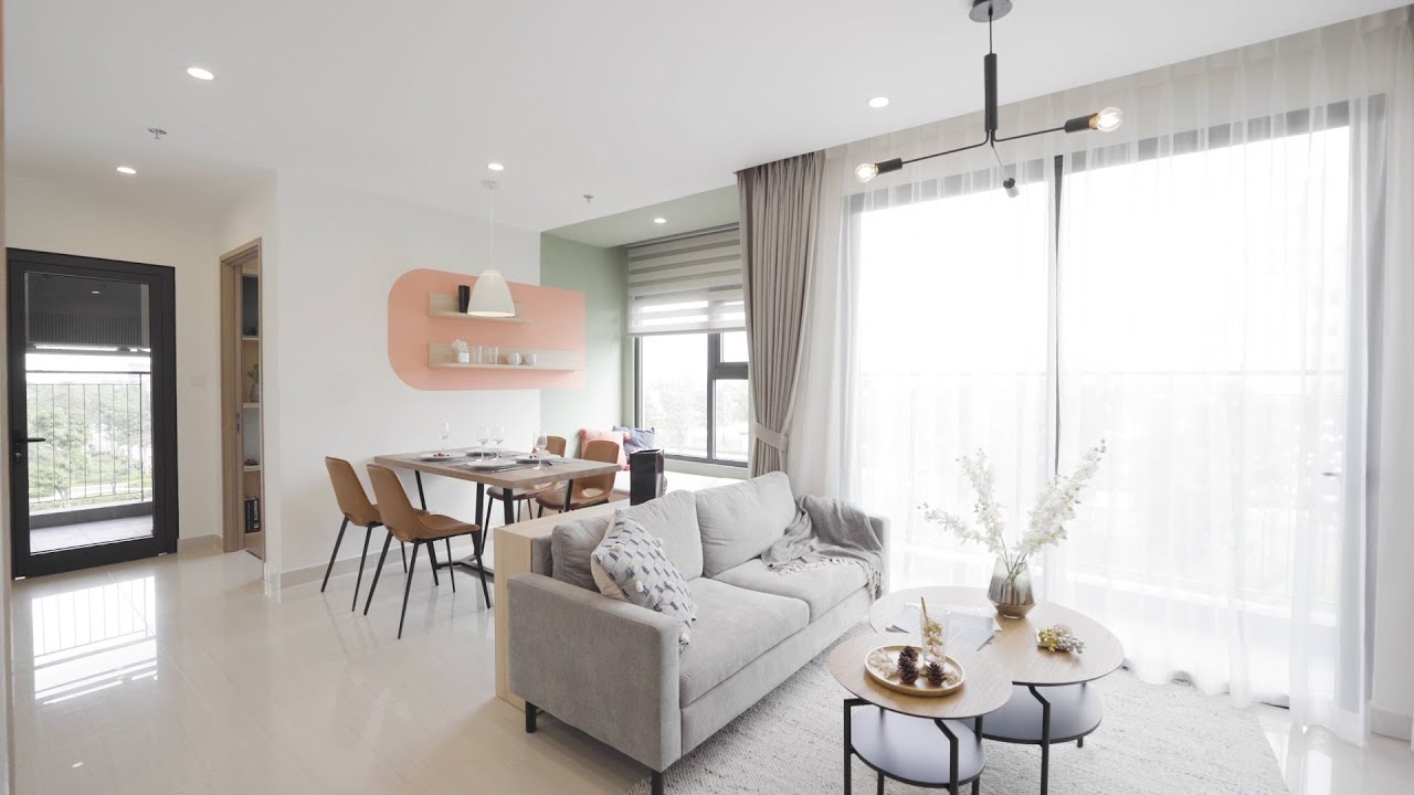 Chi tiết căn hộ mẫu 2N+1 Vinhomes Ocean Park
