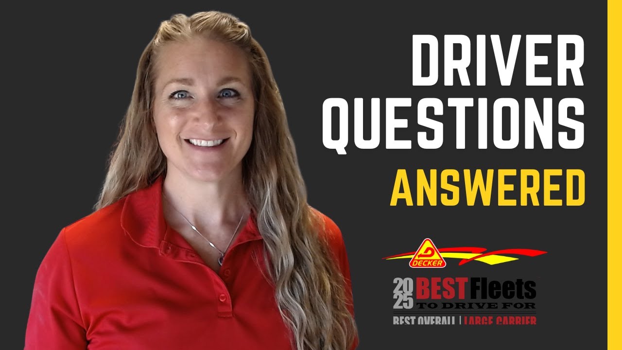 LIVE Trucking Q&A: Miles, Pay, Home Time & More | Drive With Decker (August 11, 2025)