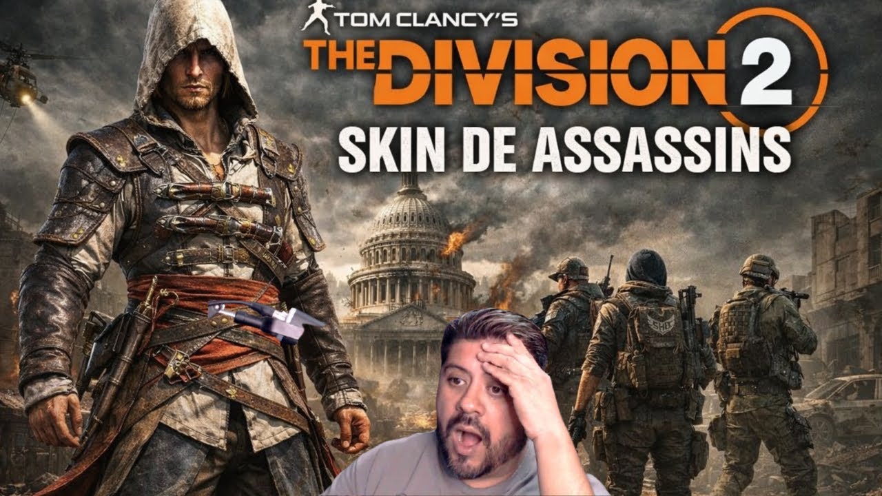 The Division 2 🎮 Intentando aplicar para la Skin de Edward kenwey mi heroe !!!