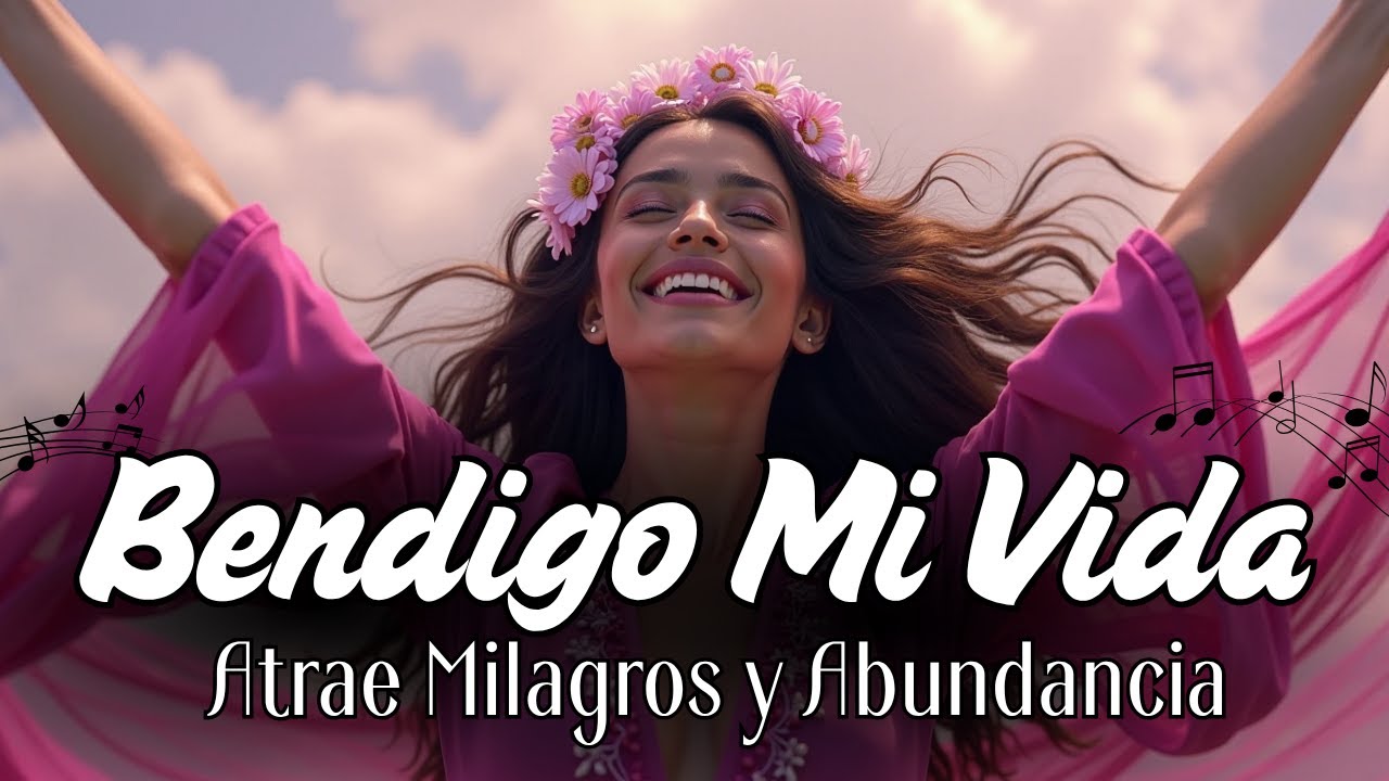 BENDIGO MI VIDA 🌸Poderosa Canción de GRATITUD para empezar el día 🌸 ATRAE MILAGROS y ABUNDANCIA