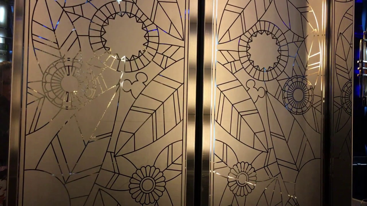 The magical elevator at Disney's Hollywood Hotel.
