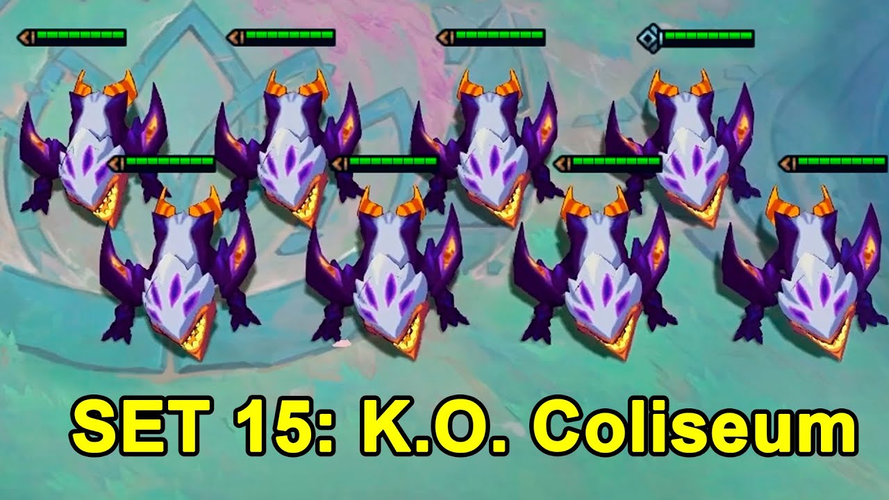 I summoned MONSTROSITY ARMY ⭐⭐⭐ TFT SET 15: K.O. Coliseum