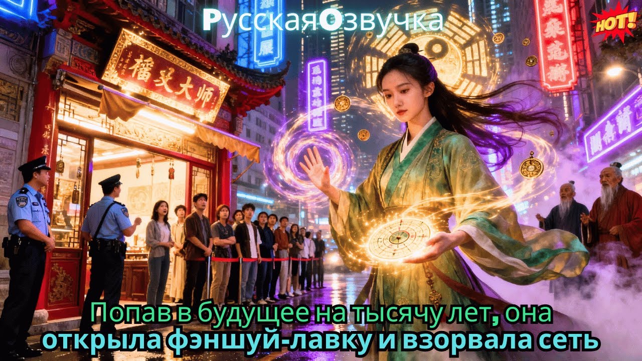Попав в будущее на тысячу лет, она открыла фэншуй-лавку и взорвала сеть