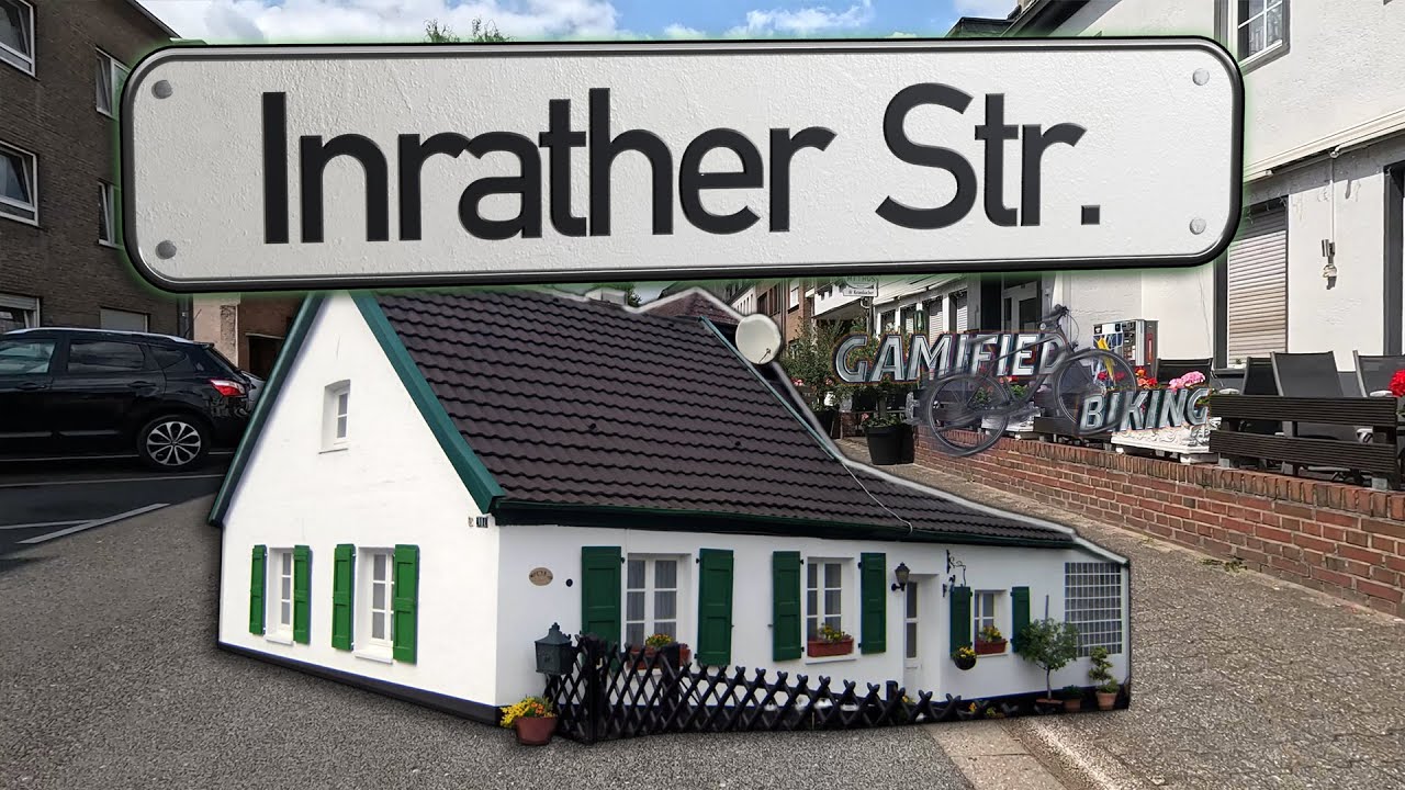 Inrather Str. to Bruckersche Str. in Krefeld | Route Bike Ride | Summer