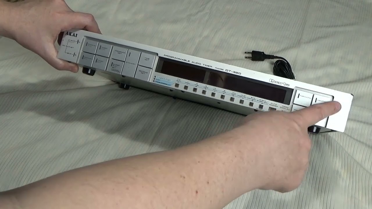 Посылка из Японии - таймер AKAI DT-320