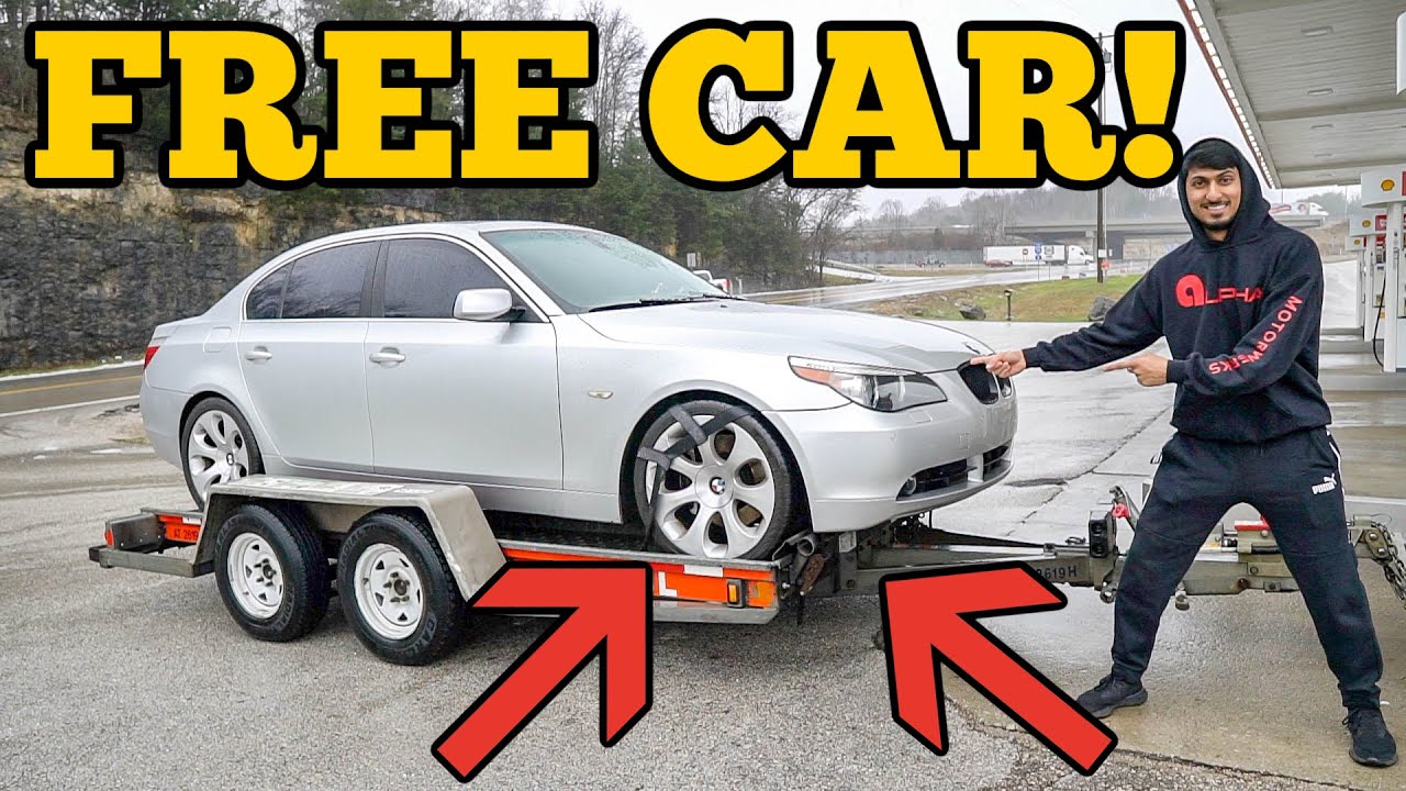 A SUBSCRIBER GAVE US HIS CAR FOR FREE! BMW E60 550i!
