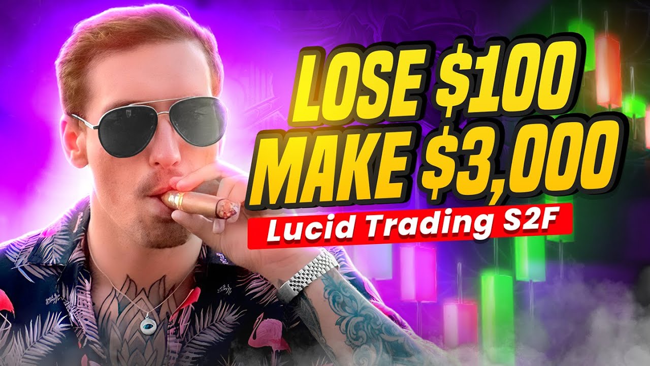 I Lost $100 on Purpose to Lock in a $3,000 Payout with Lucid Trading 😳| Straight-to-Funded Prop Firm