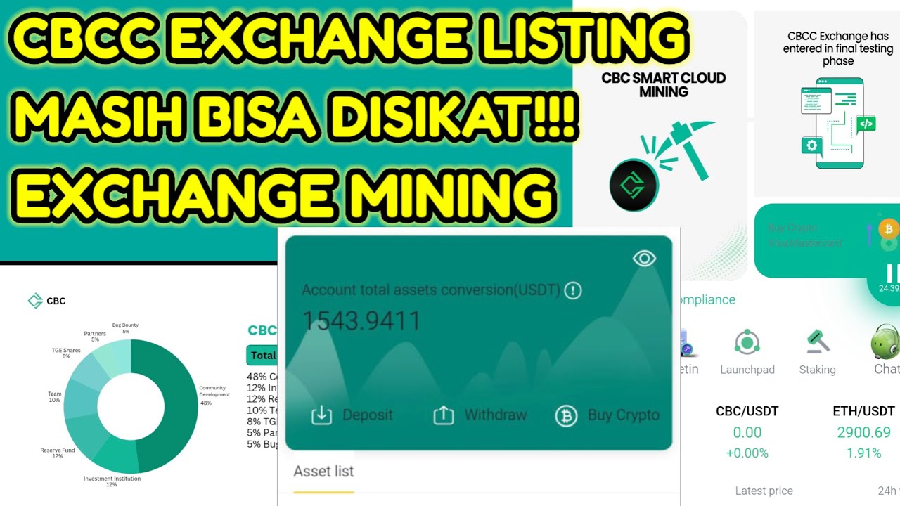 CBCC EXCHANGE LISTING 1DESMBER MASIH BISA DISIKAT INFO HARGA SUPPLY !!!
