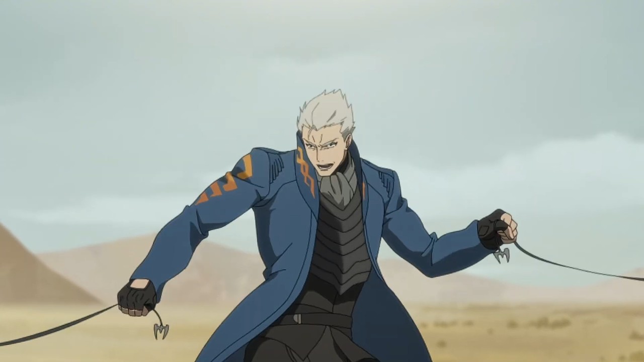 Vergil vs Darkcom Soldiers ‐ Devil may cry anime sezon 2