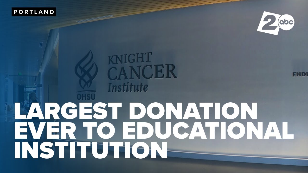 Advocates say Knight's record-breaking donation to cancer research could be life-changing