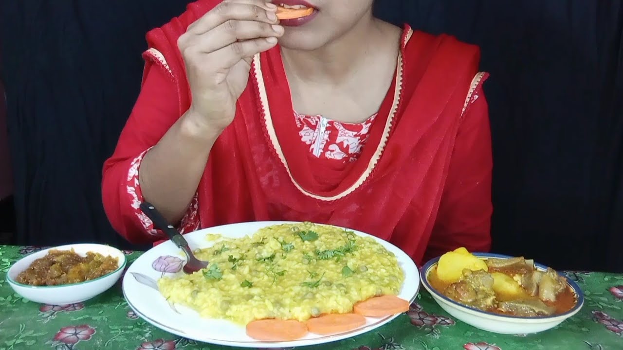 khichuri, hasher mangso and jolpai achar #viralvideo #treanding #tastyfood #bigbites #spicyfood 