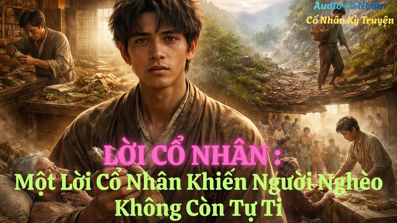 Một Lời Cổ Nhân Thức Tỉnh Người Nghèo, Từ Tự Ti Đến Ngẩng Đầu, Cứu Mẹ Và Cứu Cả Trấn. Audio Cổ Nhân
