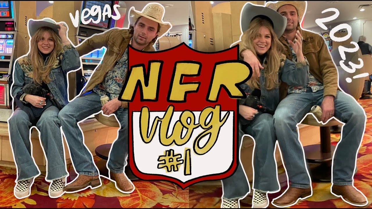 NFR VLOG!! come with me to the national finals rodeo (part one)