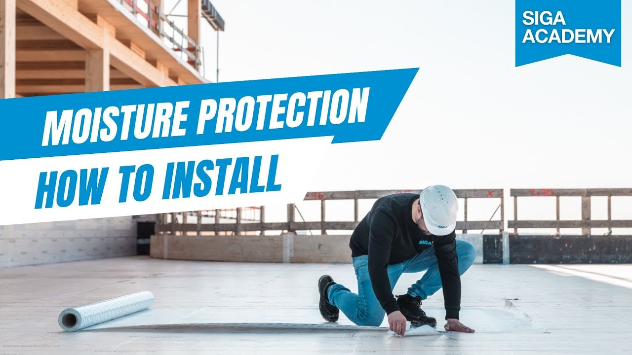 How To Protect CLT from Rain - SIGA Wetguard