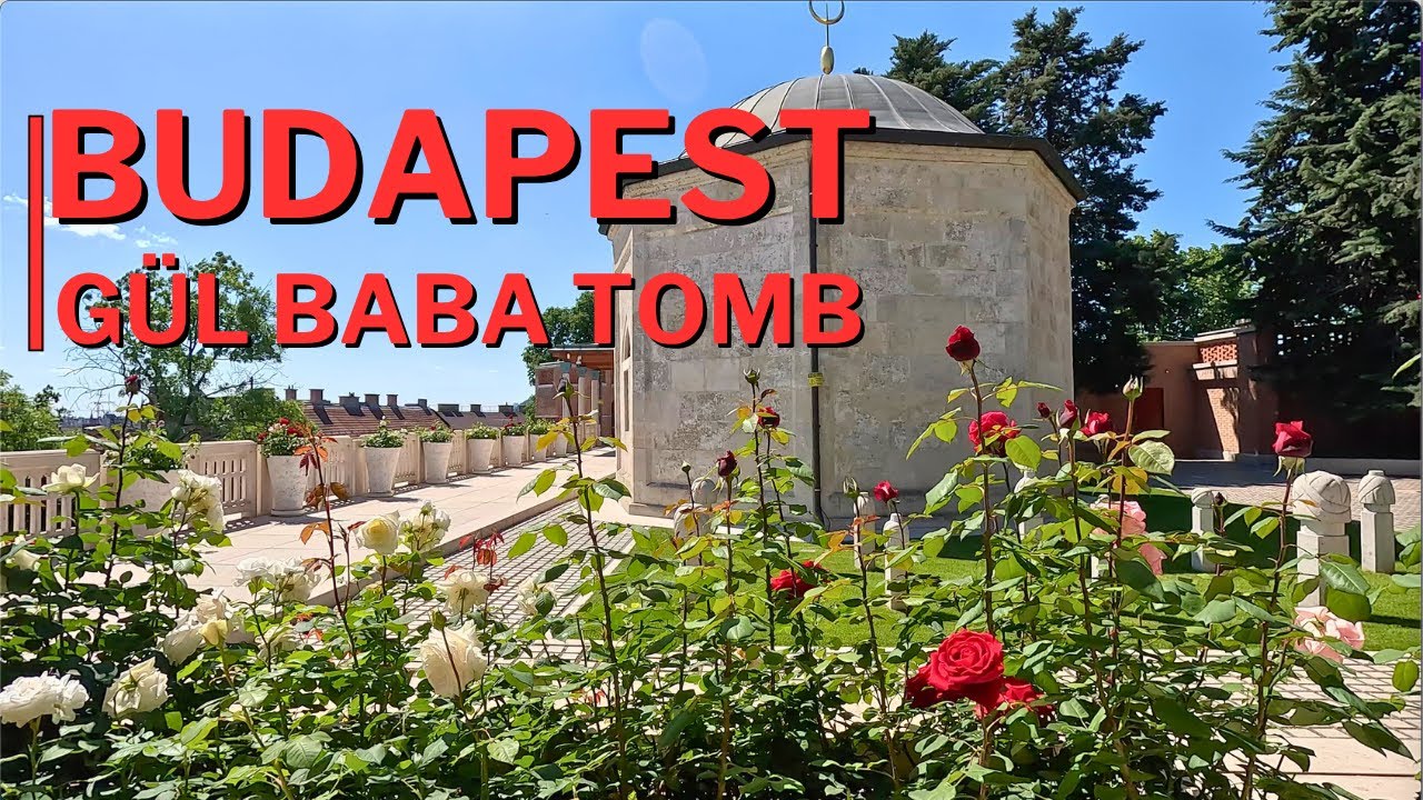 Gül Baba Tomb & Turkish Heritage Streets in Buda | Budapest Walking Tour 4K