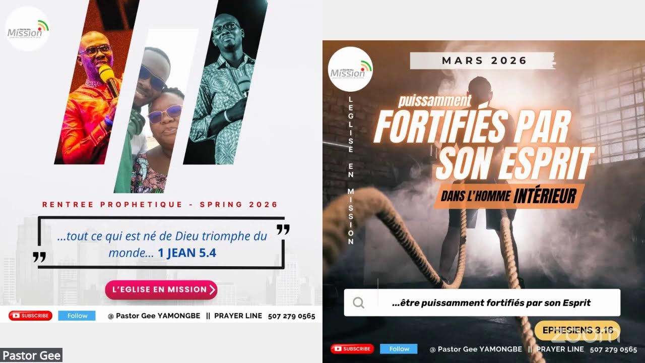 ALLONS A PENIEL | 09 03 2026 | PUISSAMENT FORTIFIE PAR SON ESPRIT