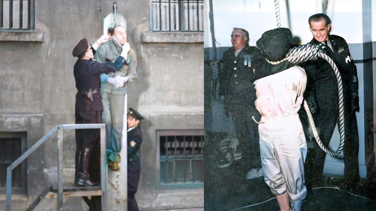 The Execution Of The 3 Most Powerful Nazis Of WW2