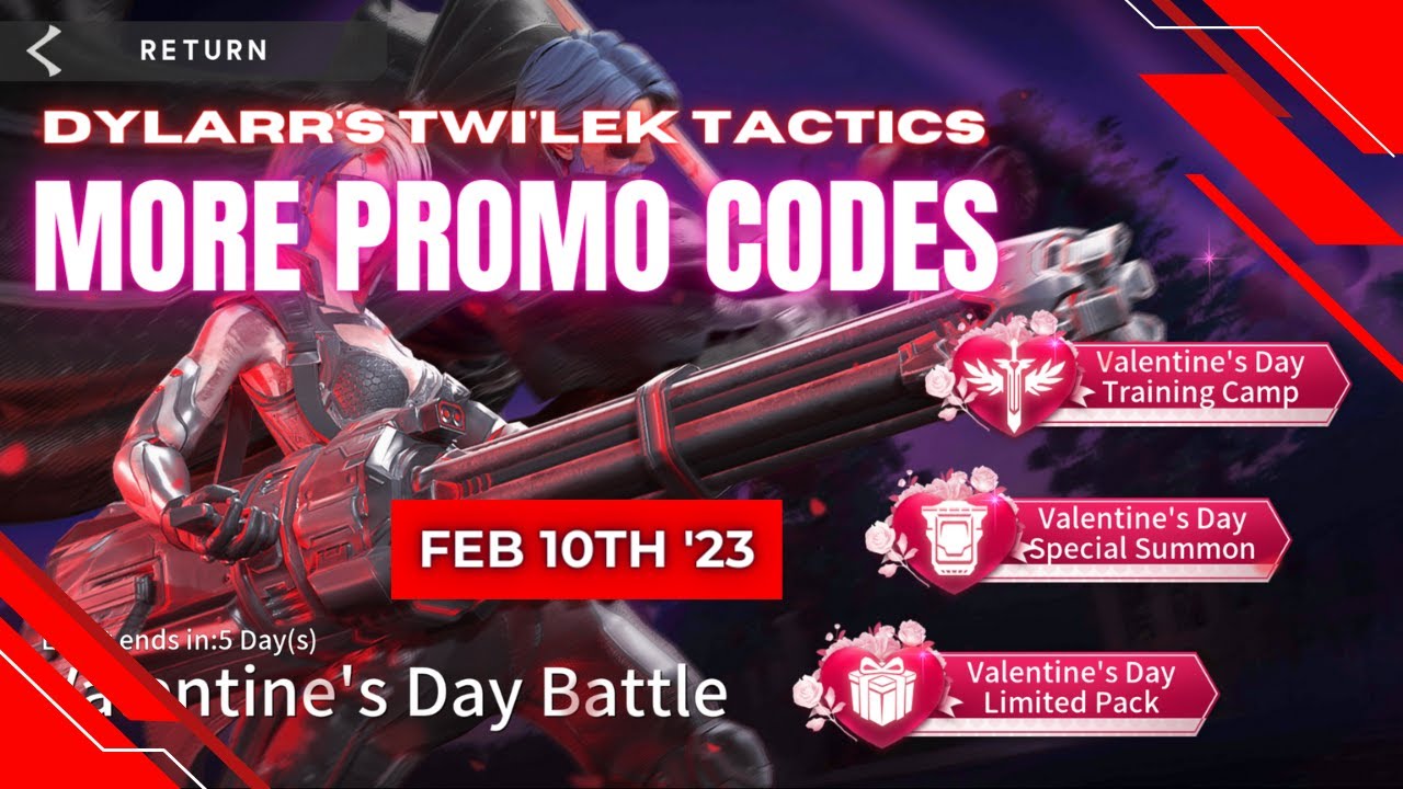 New Promo Codes for FTP in the Valentine Day Event | Eternal Evolution