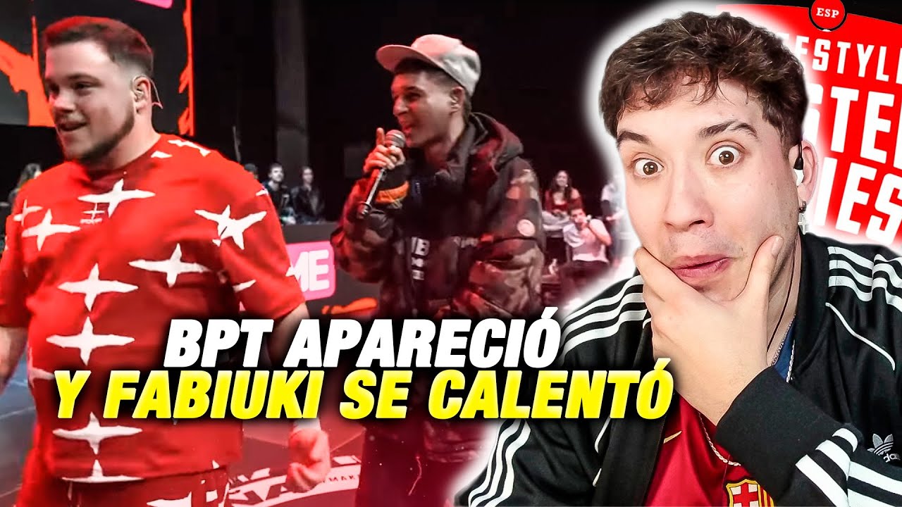 ESCOGIÓ LOS MEJORES ÁNGULOS Y FABIUKI SE ENFADÓ 😡😡😡 BTP VS FABIUKI EN FMS ESPAÑA J04 X KAPO 013