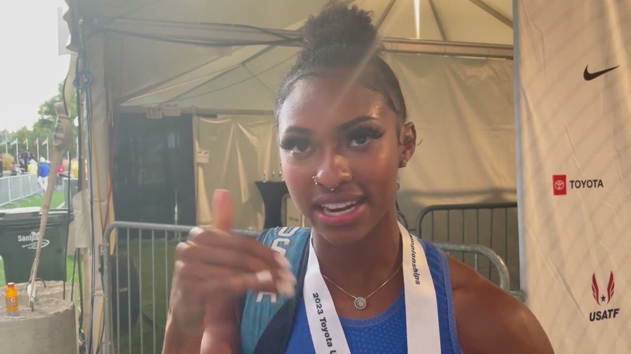 Kentucky's Masai Russell Makes Team USA In The 100m Hurdles