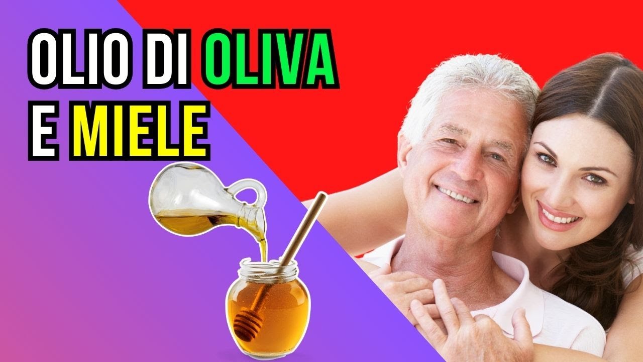 OLIO d'oliva e MIELE:  MISCELA MIRACOLOSA dopo 7 giorni. RIMEDIO INFALLIBILE