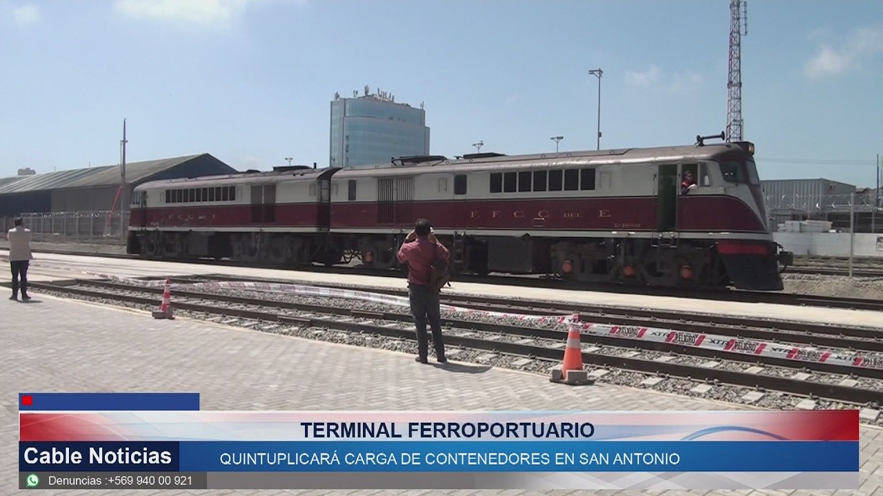 06 MAR 2026 Histórica inversión ferroportuaria en San Antonio