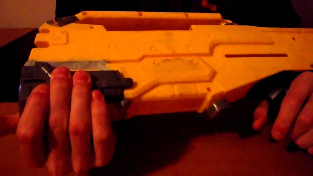 How To: Make A Halo Nerf Battle Rifle BR55 (A Peerless Working Replica) Part 1