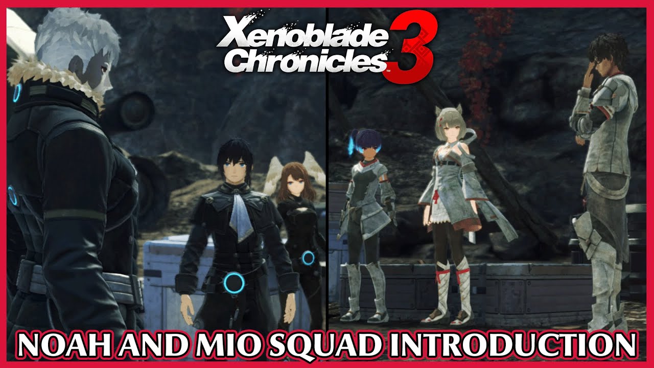 Noah Squad and Mio Squad introduce themselves - Xenoblade Chronicles 3