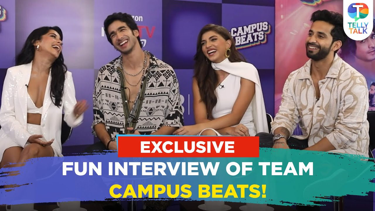 Shantanu Maheshwari, Shruti Sinha, Sahaj Chahal & Tanvi Gadkari on their show ‘Campus Beats’
