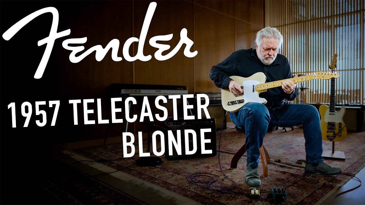 1957 Fender Telecaster Blonde # -18592 | The Music Emporium