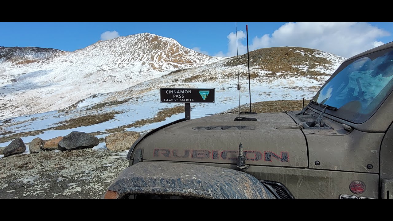 Lake City, CO to Silverton, CO via Cinnamon Pass - Oct 2023